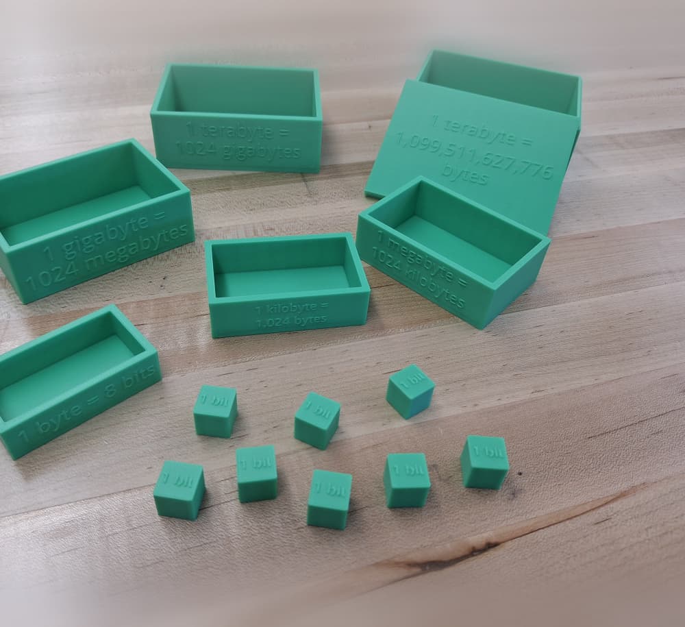 Data Storage Boxes 3d model