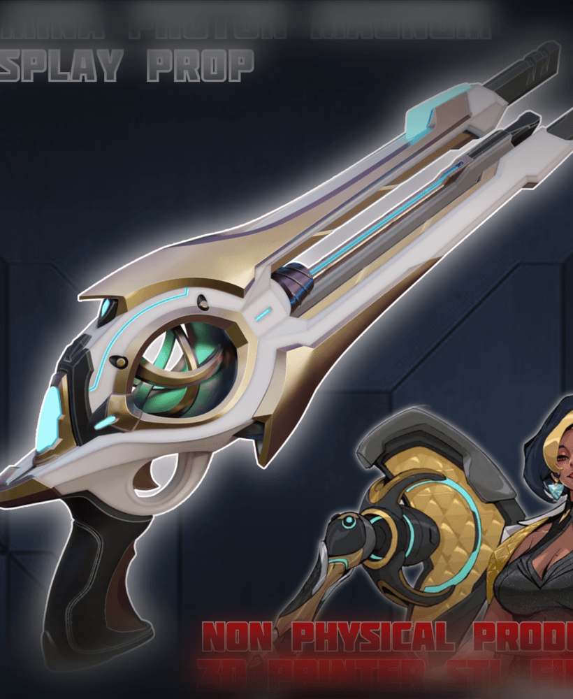 Domina Photon Magnum Cosplay Prop Overwatch 3d model