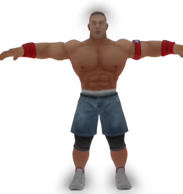 John Cena (Ring Attire) 3d model