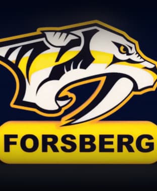 Nashville Predators Sign - LED Strip Compatible 3d model