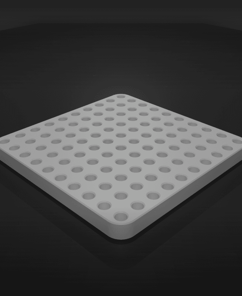 Parametric Reloading Tray 3d model