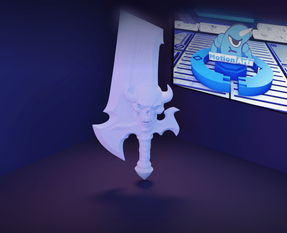 Faca caveira.stl 3d model