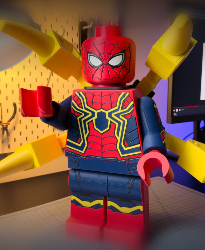 The Iron Spider Modular Figure 3d model