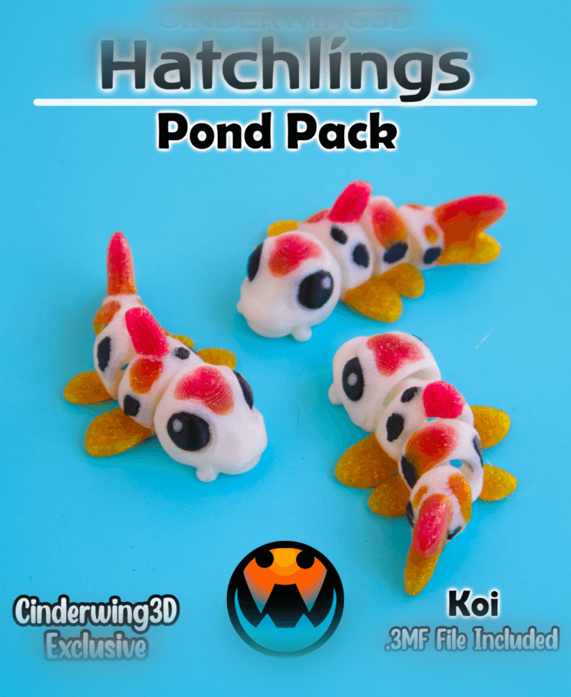Koi - Hatchling 3d model