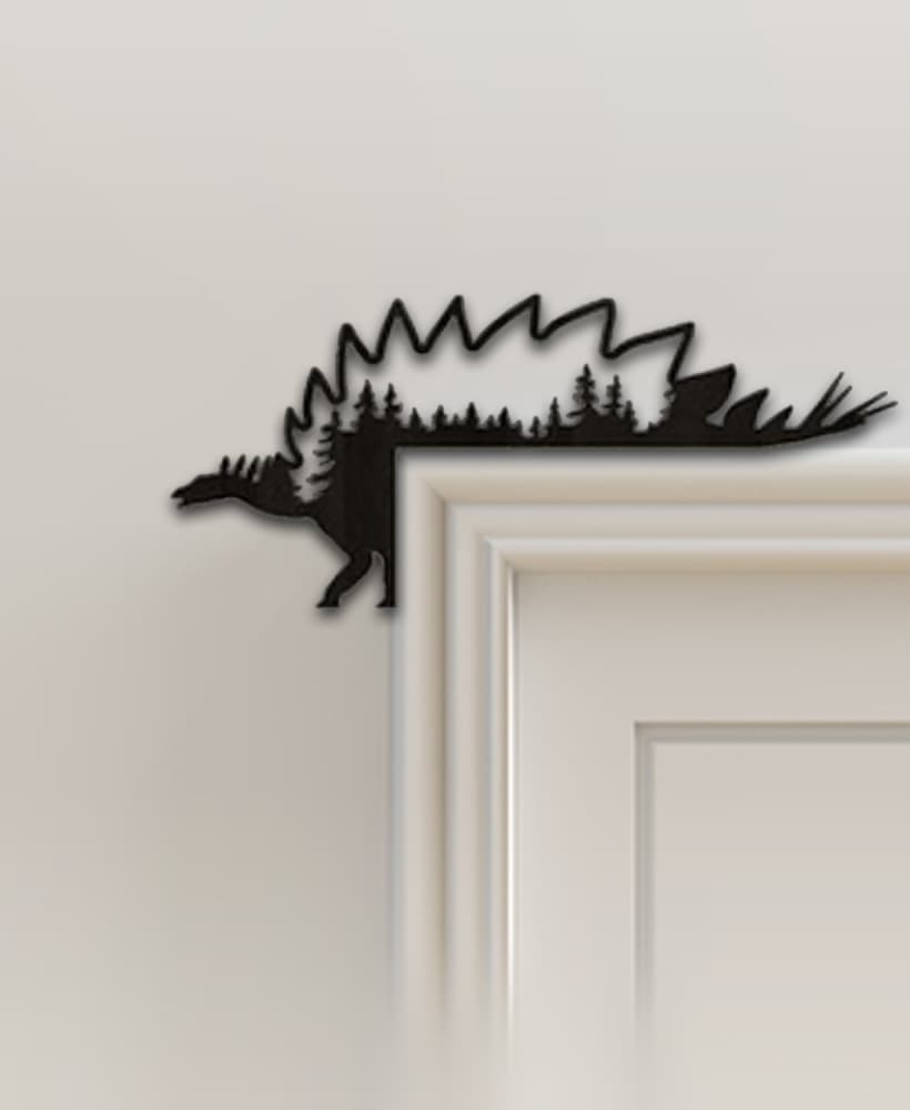 Dinasour Door Corner Decor 3d model