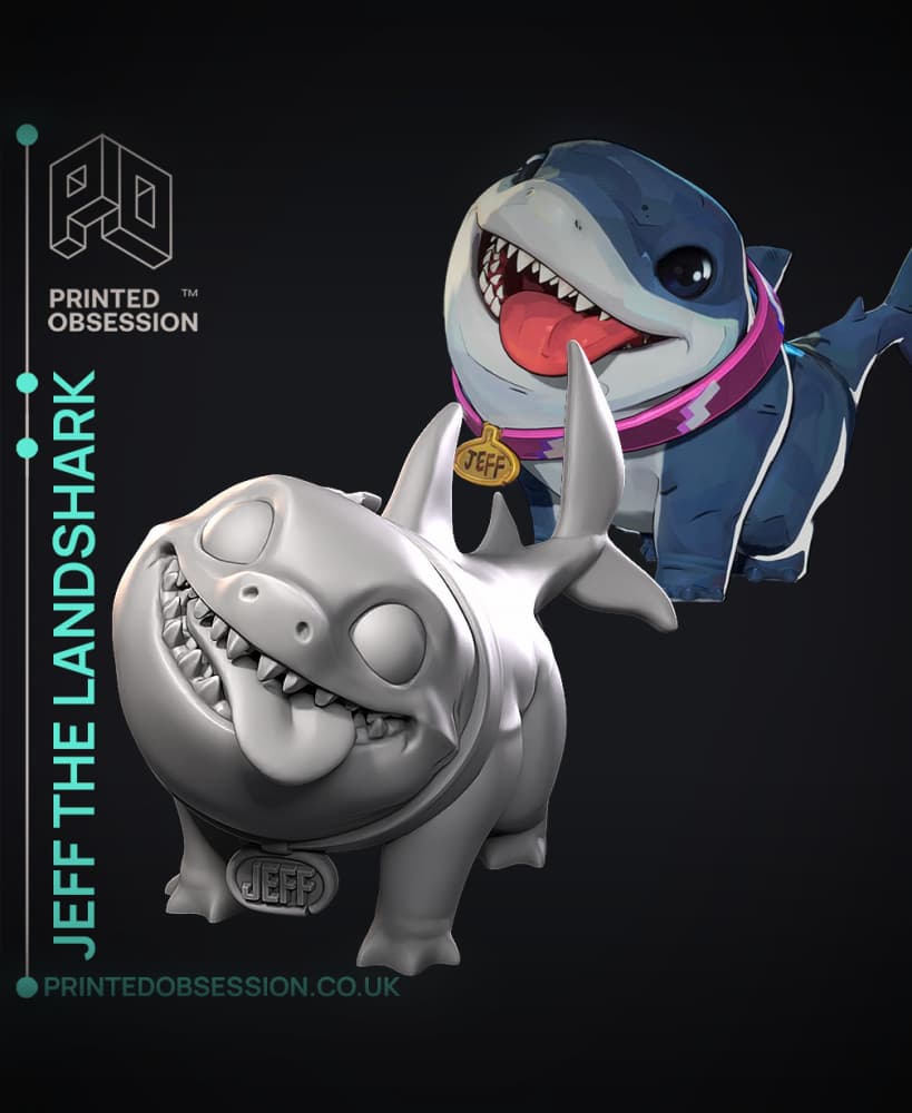 Jeff the Landshark - Marvel Rivals - Fan Art 3d model