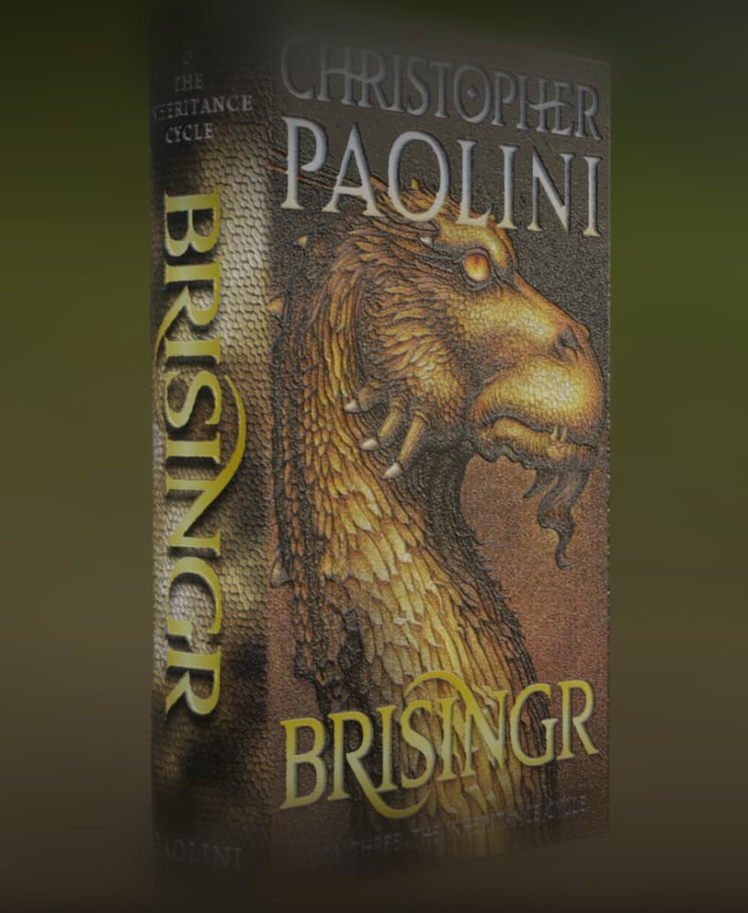 Brisingr - Book Litho 3d model