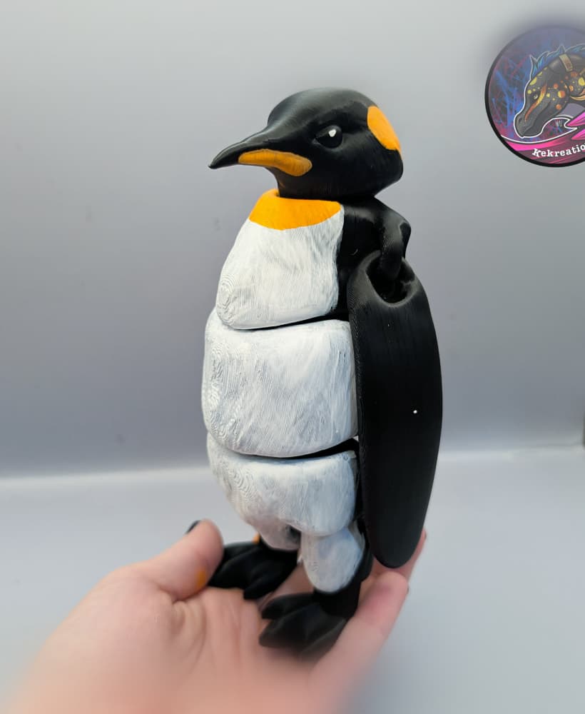 flexi penguin 3d model