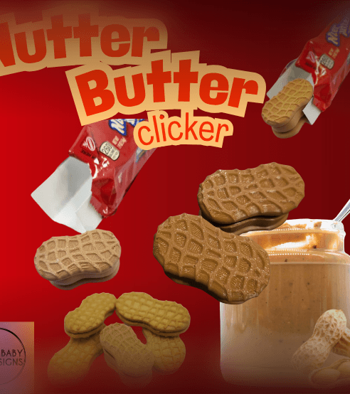 Nutter Butter Cookie Clicker 3d model