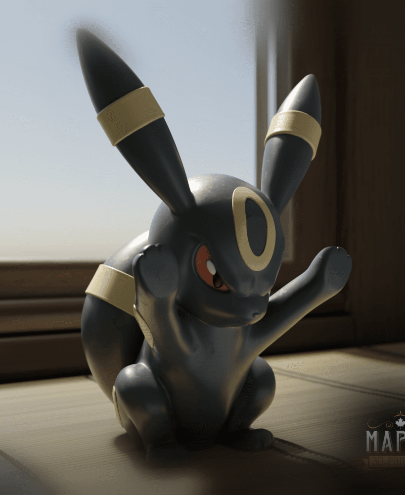 Window Umbreon 3d model
