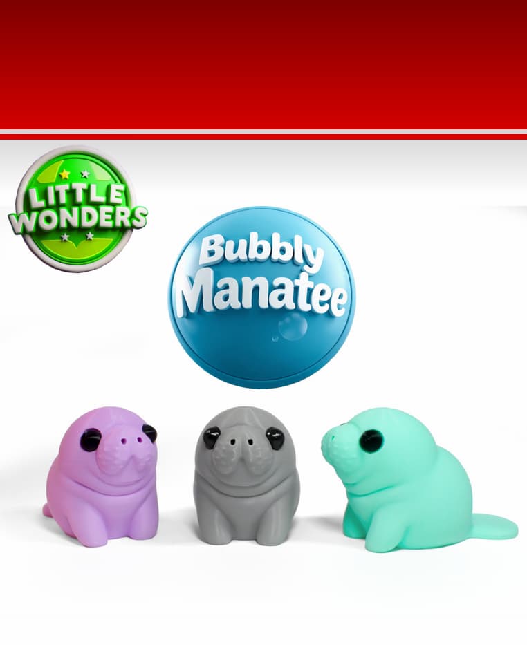 Bubbly Manatee 3d model