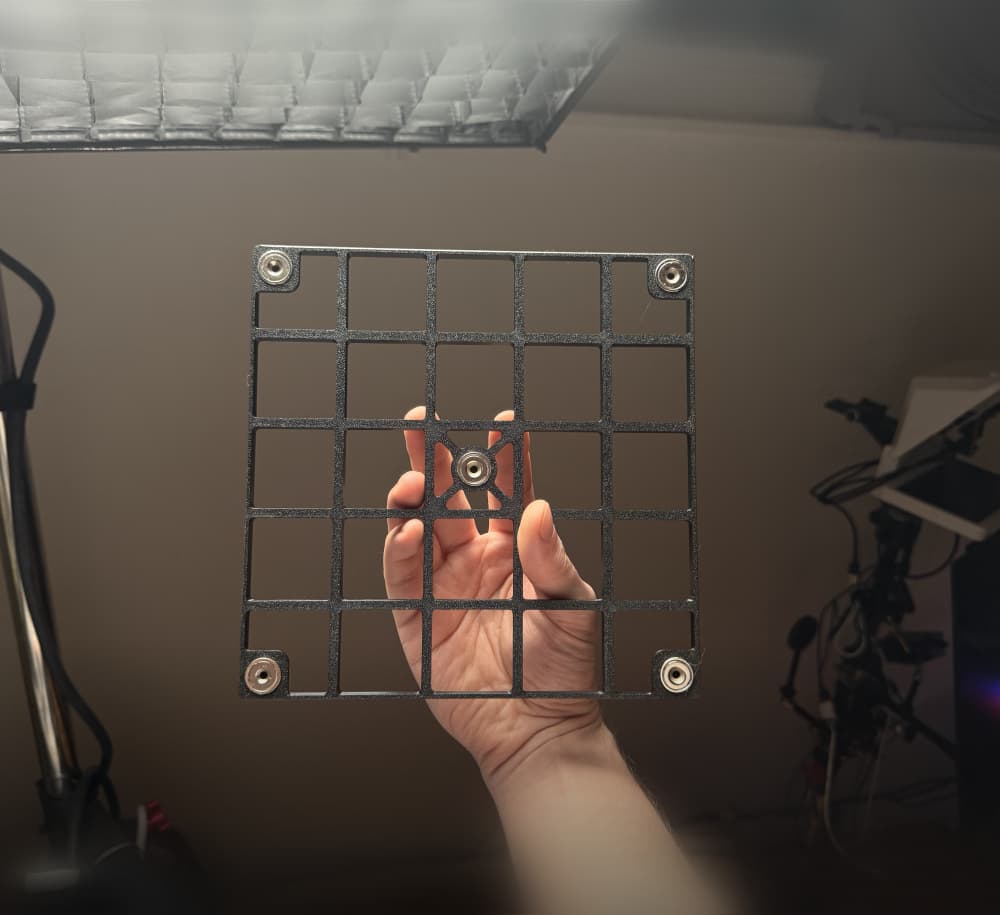 Magnet Bottom Gridfinity Baseplate 3d model