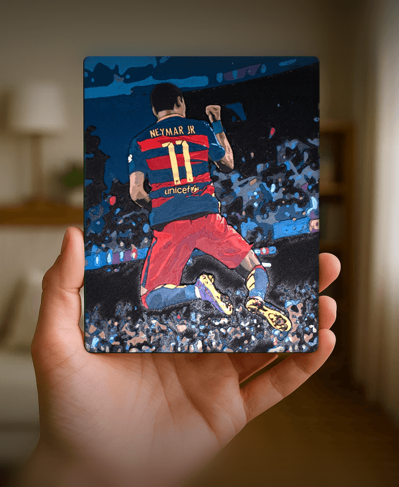 Neymar โ Goal Celebration Jump 3d model