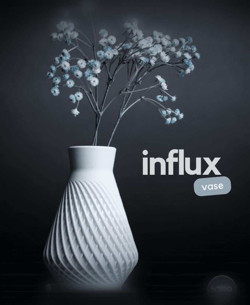 influx · vase 3d model