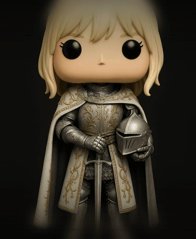 NEEDLE KNIGHT LEDA ELDEN RING FUNKO POP STYLE – STL Fan Art Model 3d model
