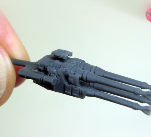 MILLENNIUM FALCON FM 1/72 SET LASER CANNON w YOKE 3d model