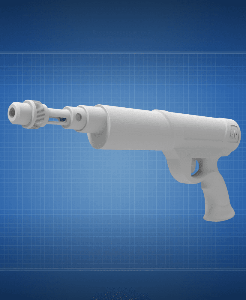 ESB Pulse 40 Blaster - Star Wars 3d model