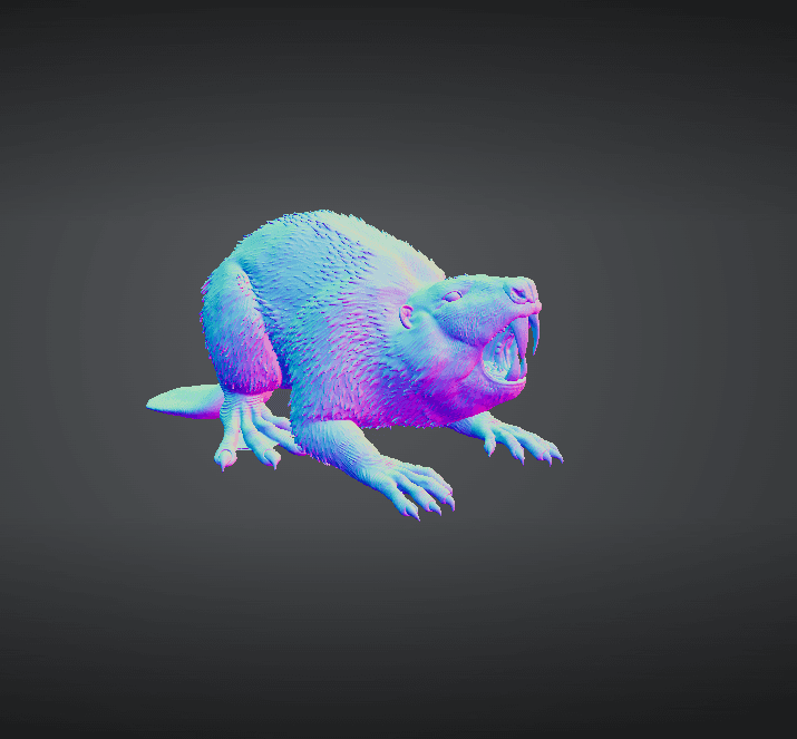 CASTRO(BEAVER) 3d model