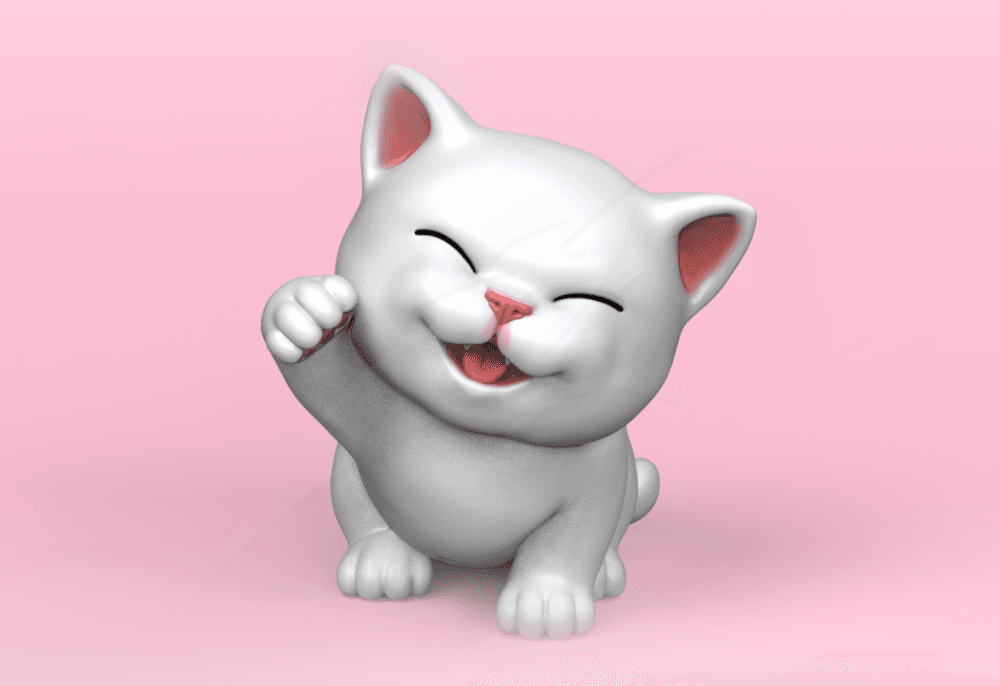 Maneki Neko 3d model