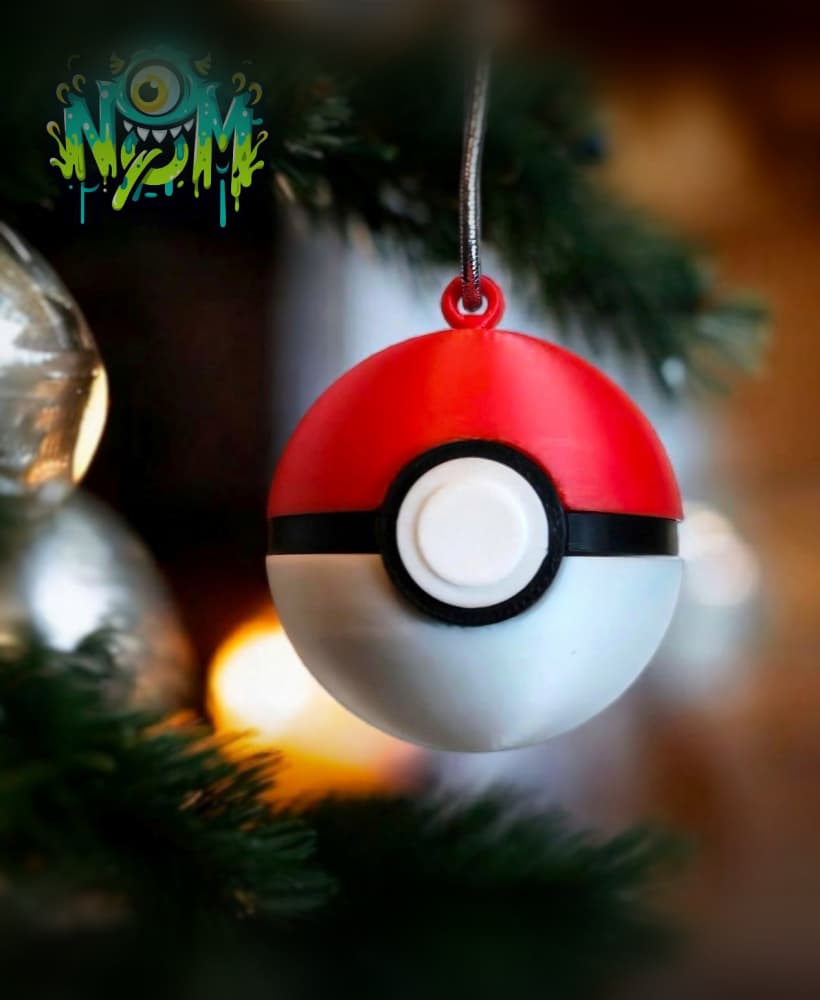 PokeBall Bauble- Nomz 3d model