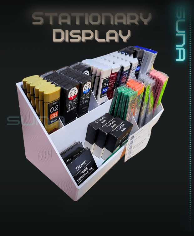 Stationary Organizer - Retail Display 3d model