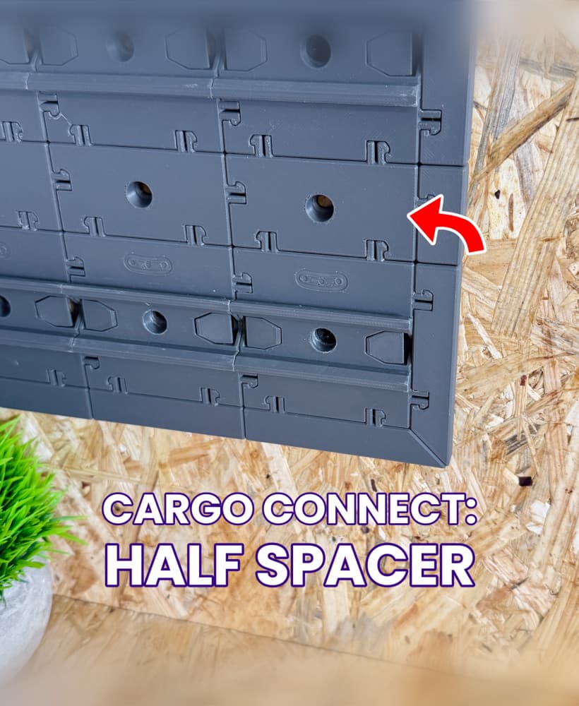 Half Spacer - Cargo Connect 3d model
