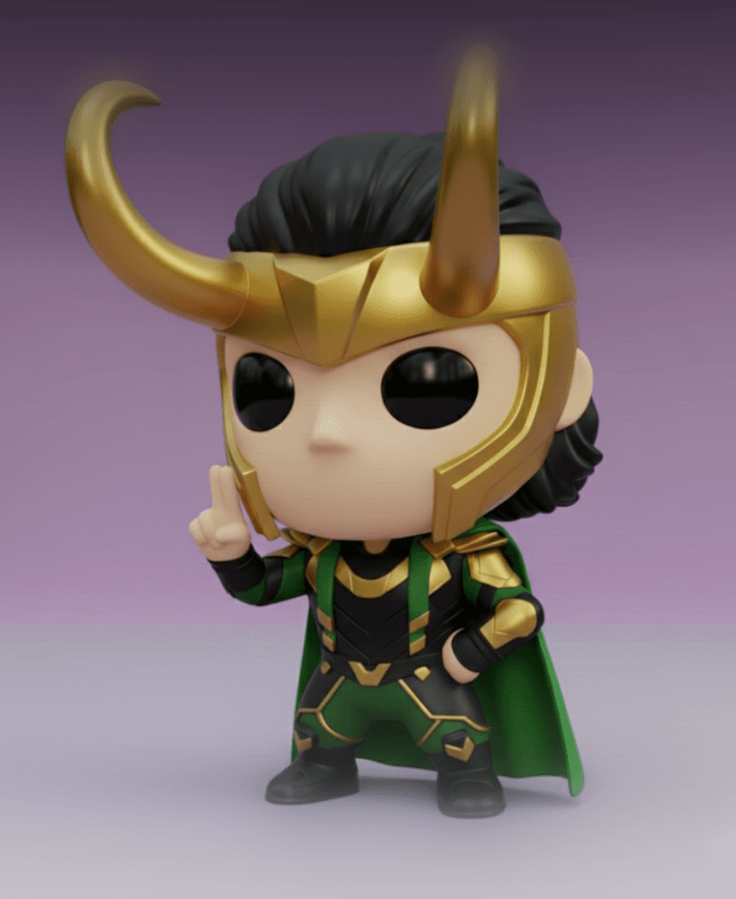 LOKI KAWAII – COLLECTIBLE 3D FIGURE 3d model