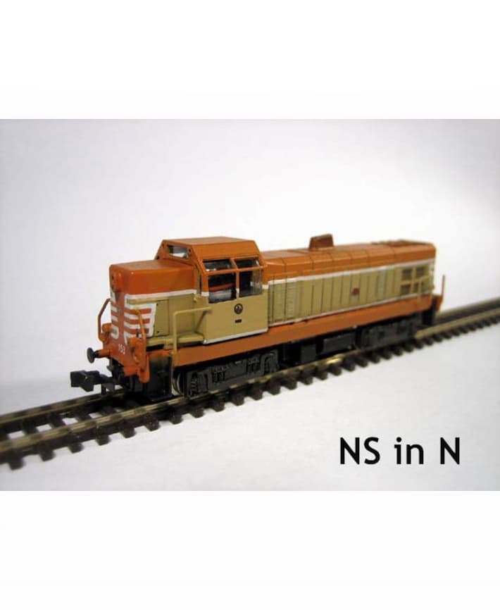 N scale NS 2900 Staatsmijnen diesellocomotief 3d model