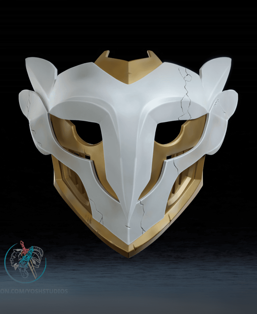 Ekko Mask Arcane 3D Printer STL File 3d model