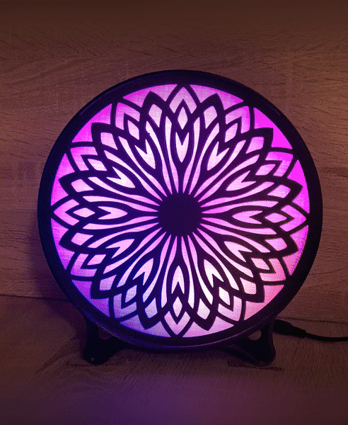 ROUND LED LAMP 3d model