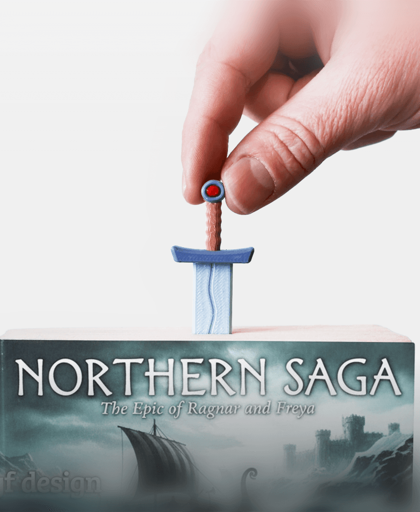 Fun Bookmarks: Sword 3d model