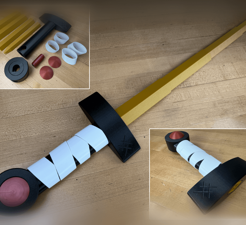 Collapsing Scarlet Sword 3d model