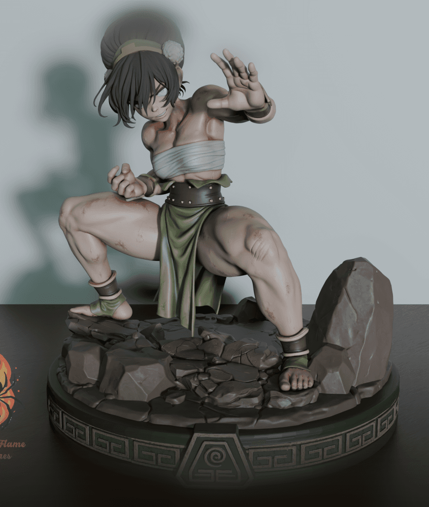 Toph Beifong | Avatar: The Last Airbender Fan Art 3d model