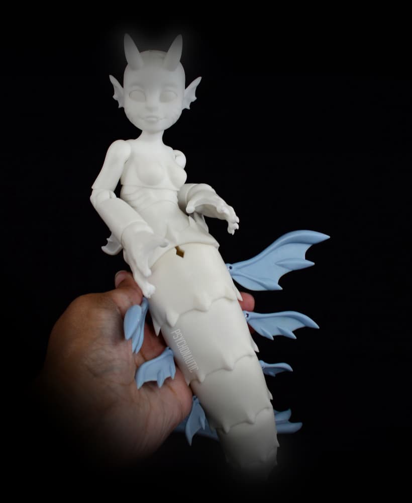 Medora The Ball Jointed Doll (1/8 Scale Mermaid Form) 3d model