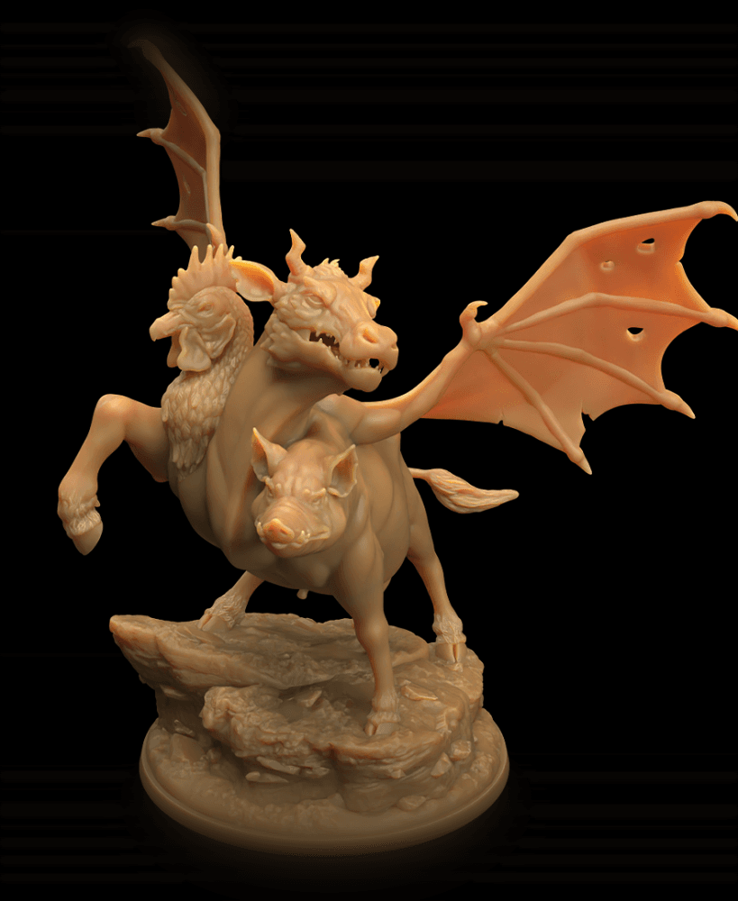 Barnyard Chimera 3d model