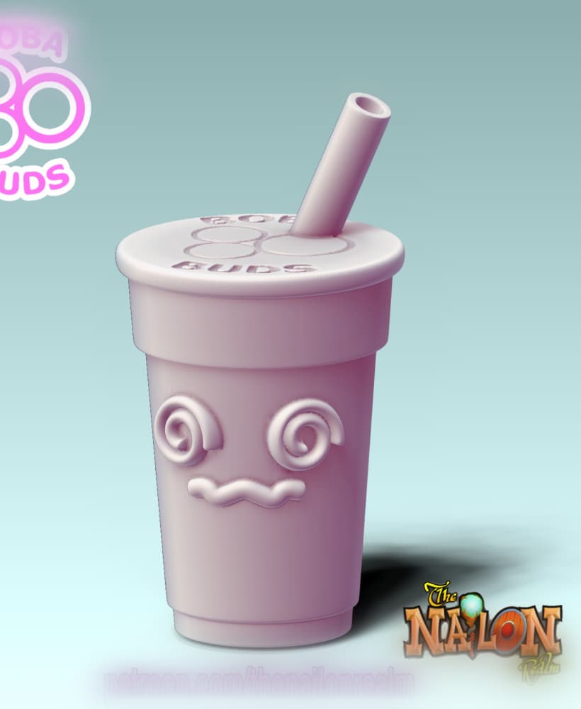 BobaBud Yuzu 3d model