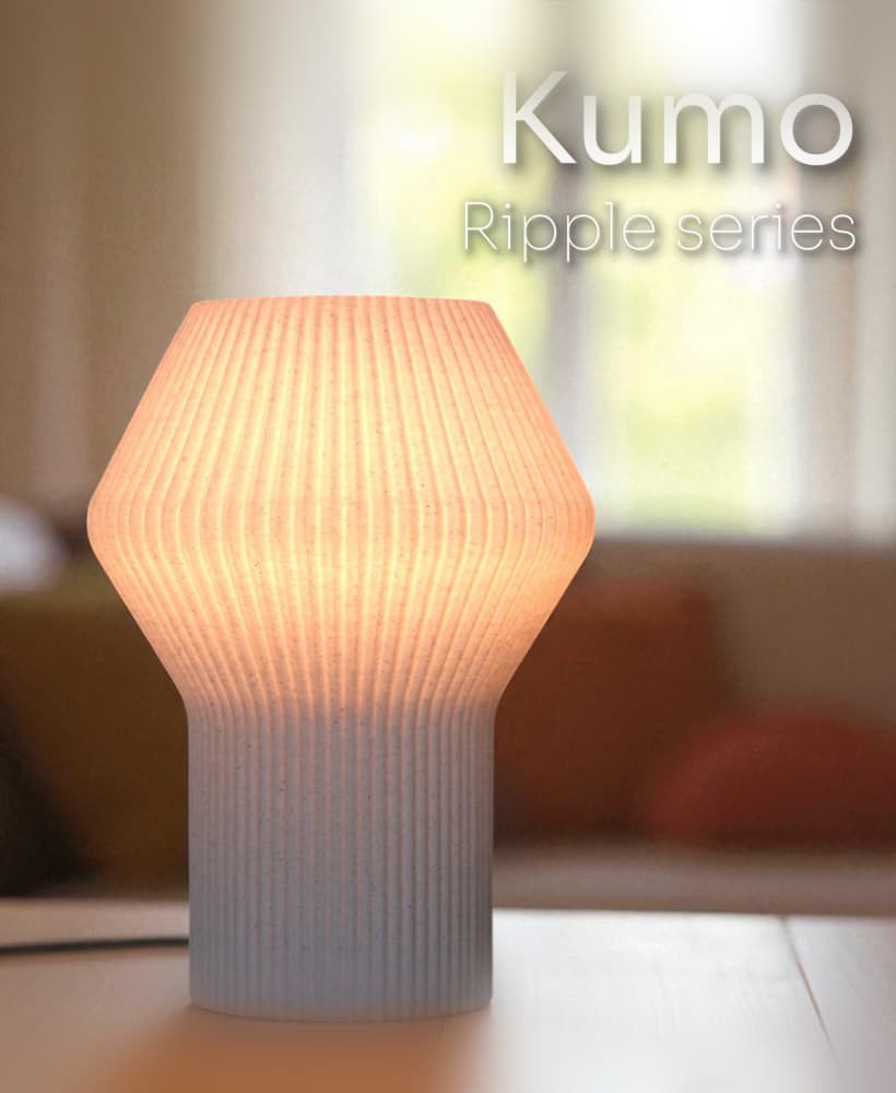 Kumo Table Lamp - Ripple Series 3d model