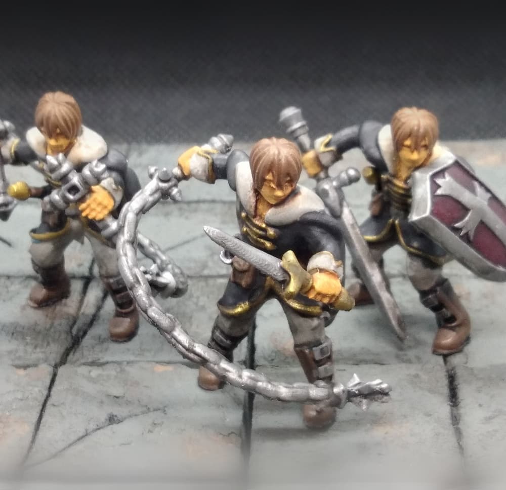 Vampire Hunter Miniatures Bundle 3d model