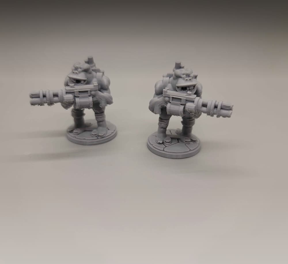 FHW Zorblin Orc tri barrel trooper 3d model