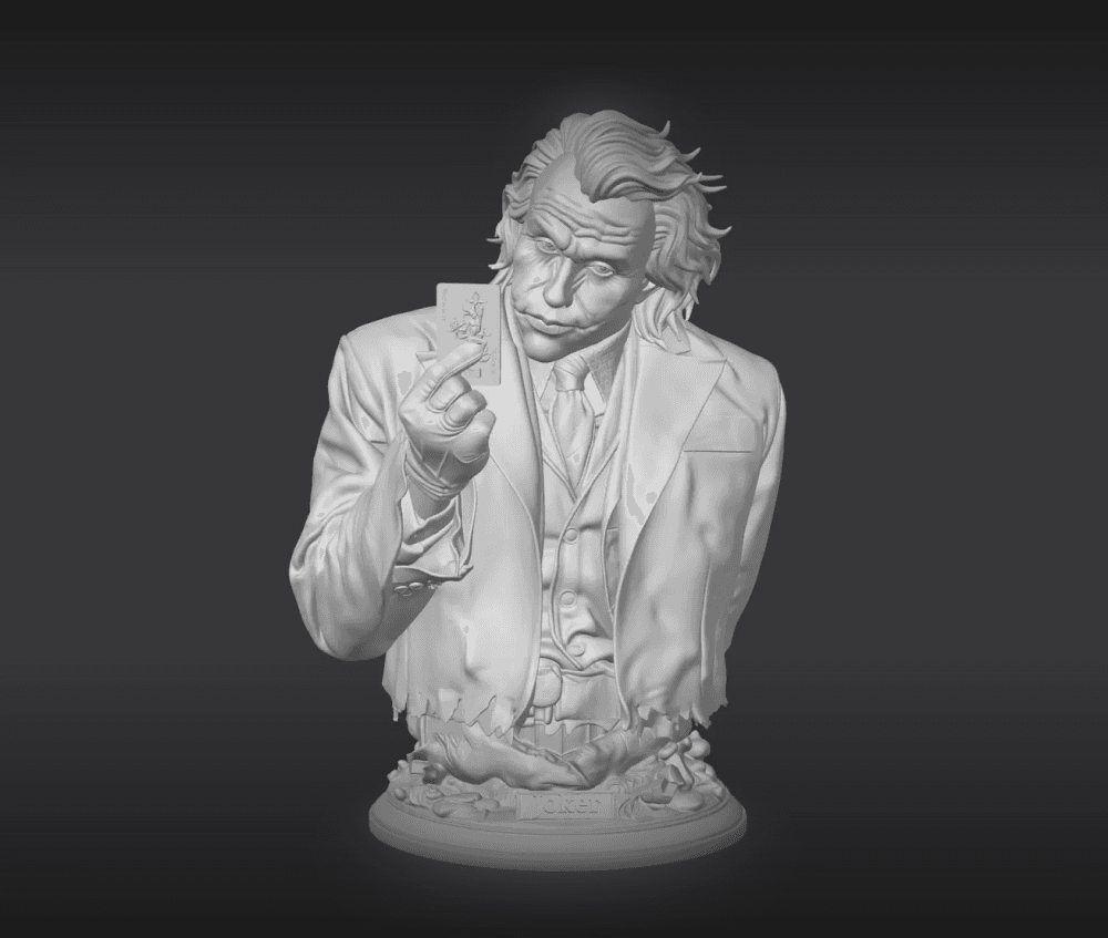 the-joker-remastered.stl 3d model