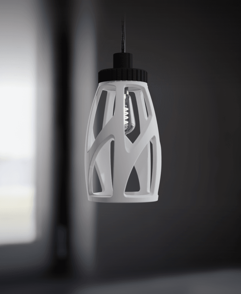 Modular lamp Shade 16 3d model