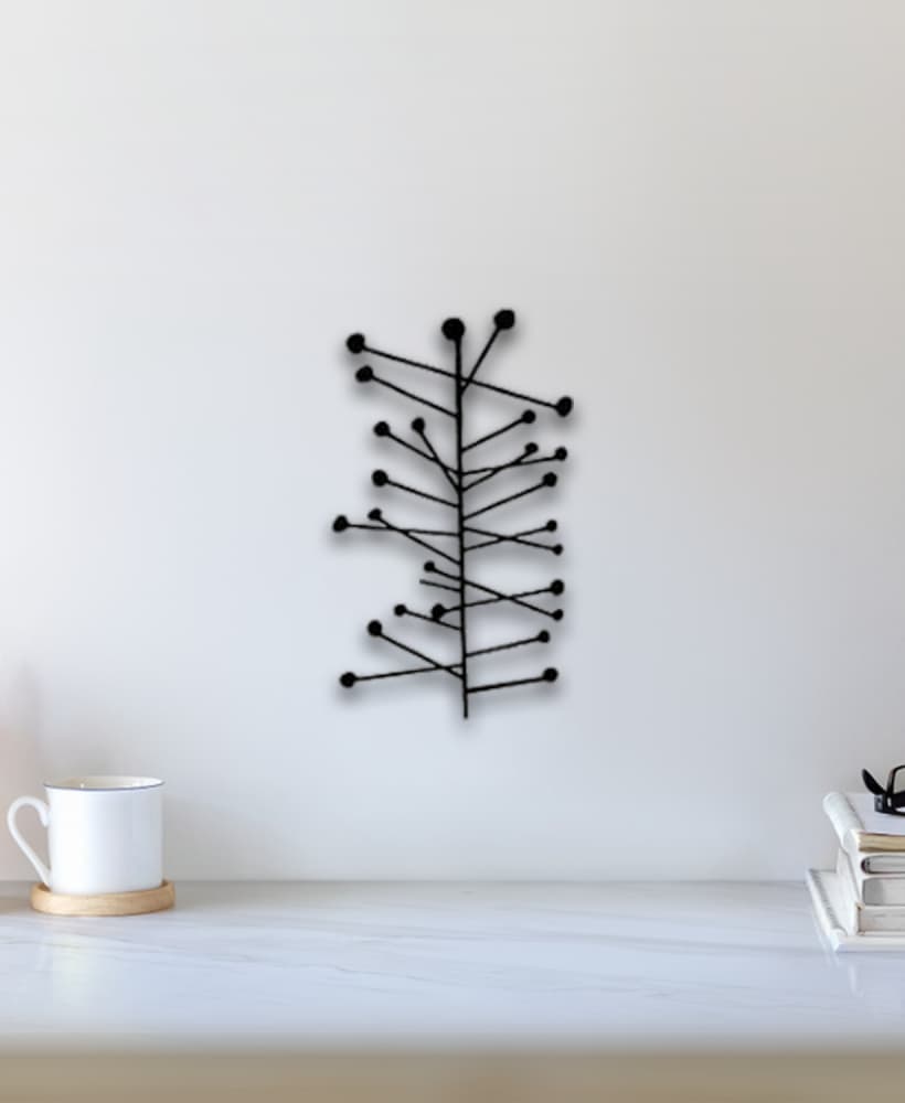 Abstract Leaf Wall Art 3d model