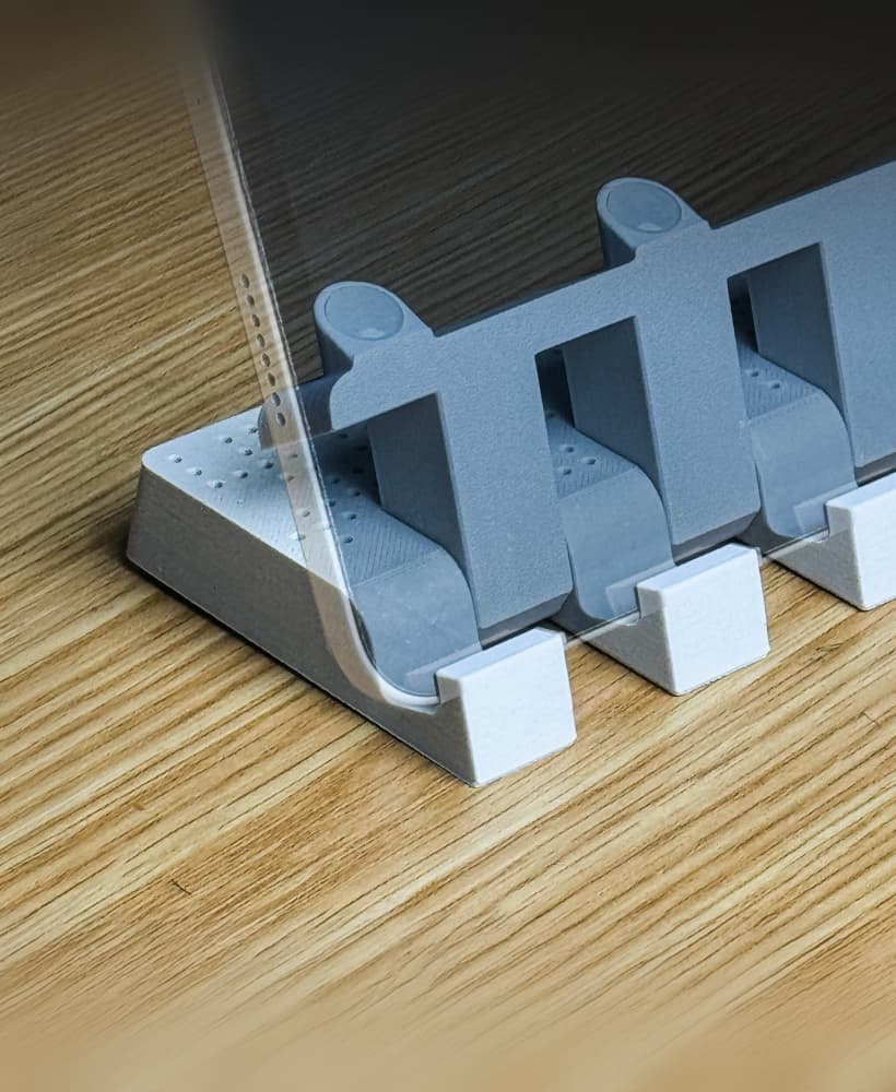 TRAKAS - Foldable Laptop Stand - Portable Laptop Stand - Print in Place - Collapsing Laptop Stand 3d model