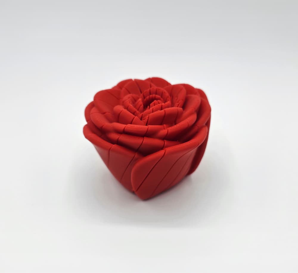 Twist Rose Fidget 3d model