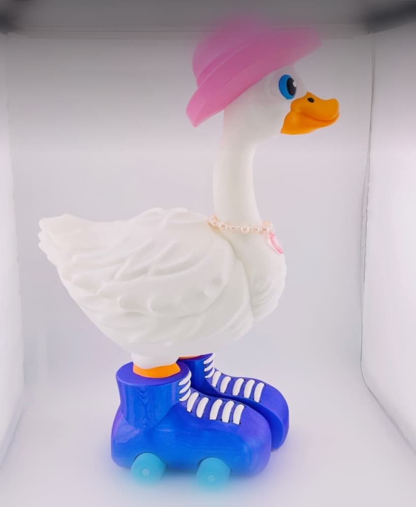 Roller Skates Goose Gear for Porch Goose 3d model