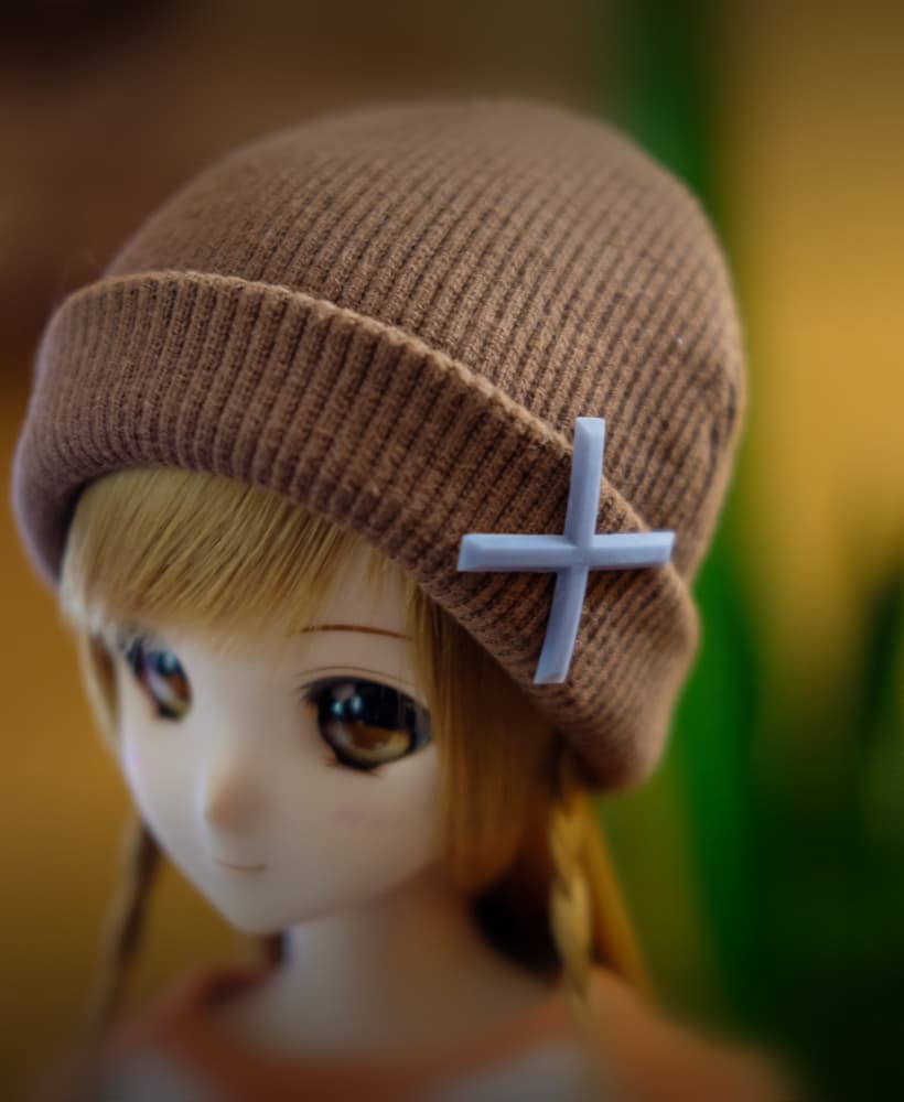 Mirai Hair Clip - Smart Doll 3d model