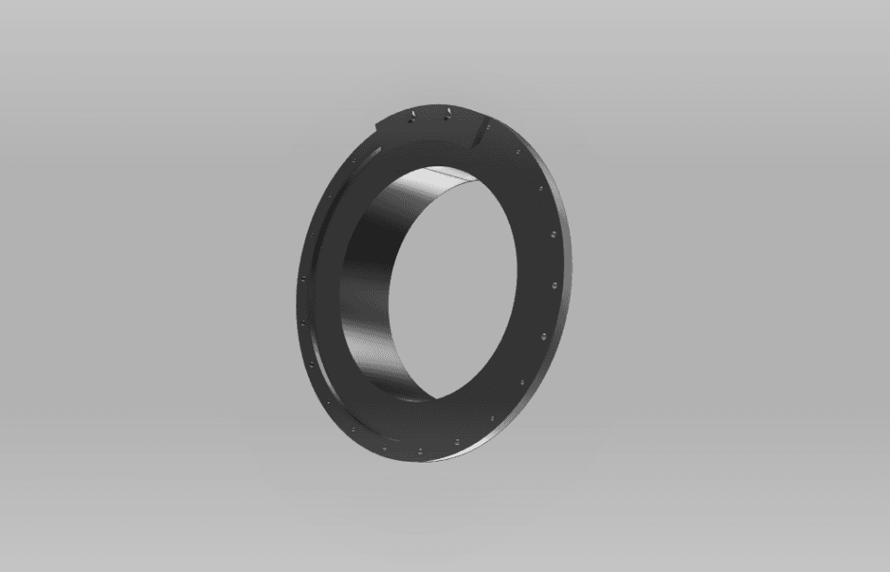 200mm OD and 280 ID flange 3d model