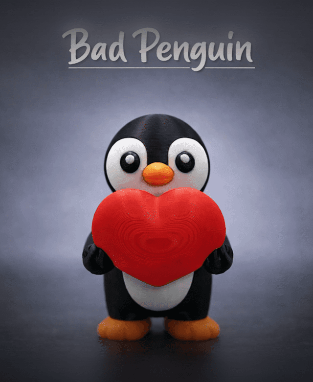 Bad Penguin 3d model