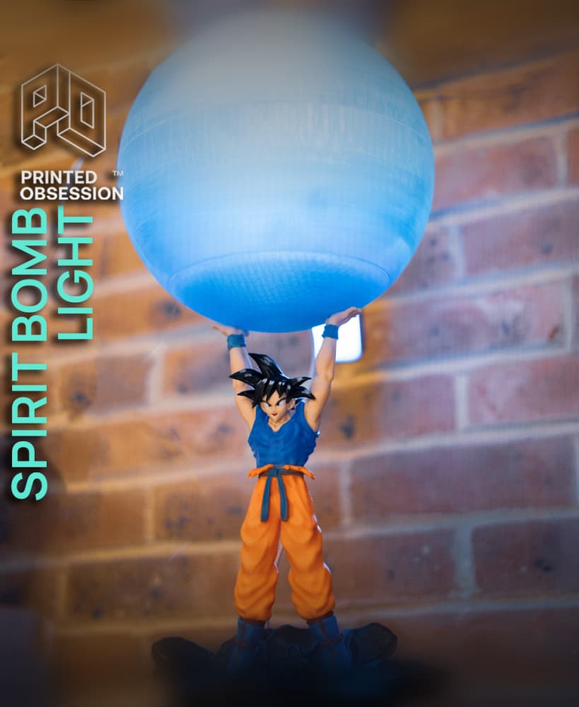 Spirit Bomb Light - Dragon Ball Z - Fan Art 3d model