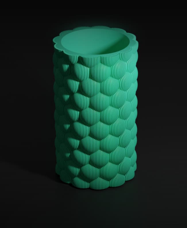 Planter - Bubble 3d model